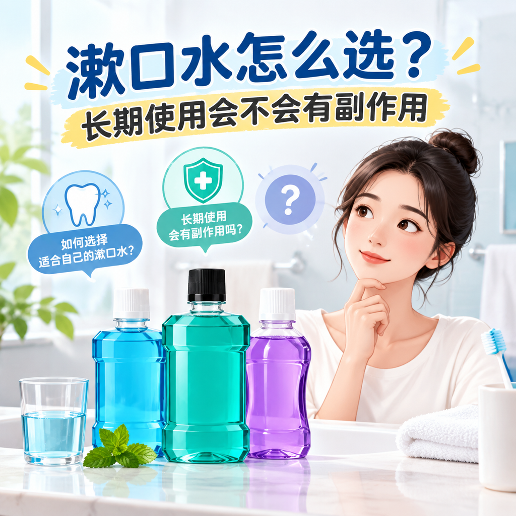 漱口水怎么选？长期使用会不会有副作用
