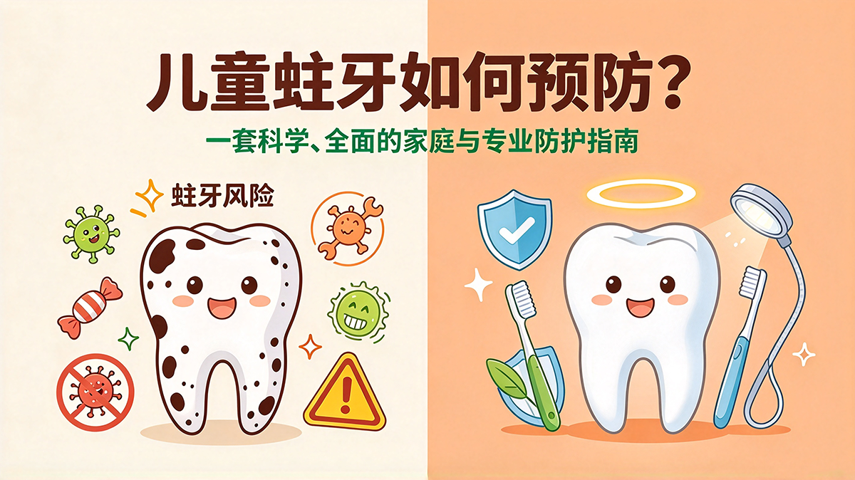 儿童蛀牙如何预防？一套科学、全面的家庭与专业防护指南