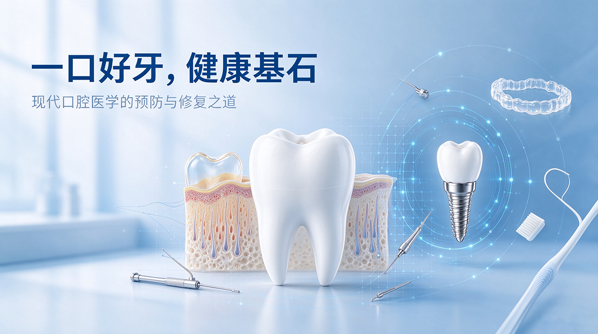 一口好牙，健康基石：现代口腔医学的预防与修复之道