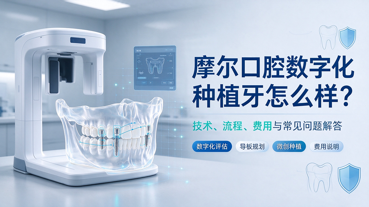 摩尔口腔数字化种植牙怎么样？技术、流程、费用与常见问题解答