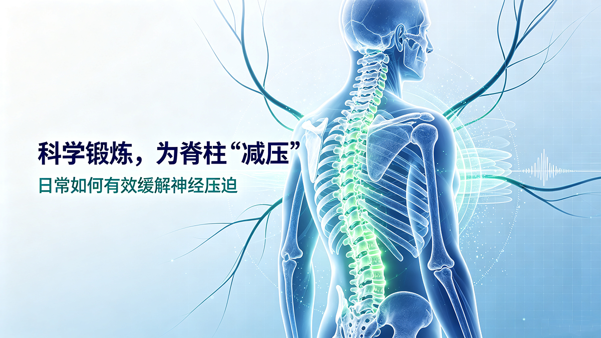 科学锻炼，为脊柱“减压”：日常如何有效缓解神经压迫
