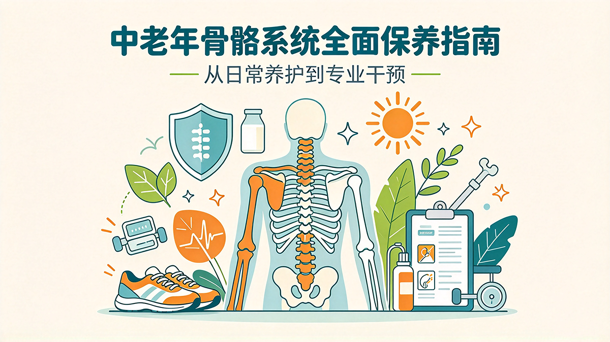 中老年骨骼系统全面保养指南：从日常养护到专业干预