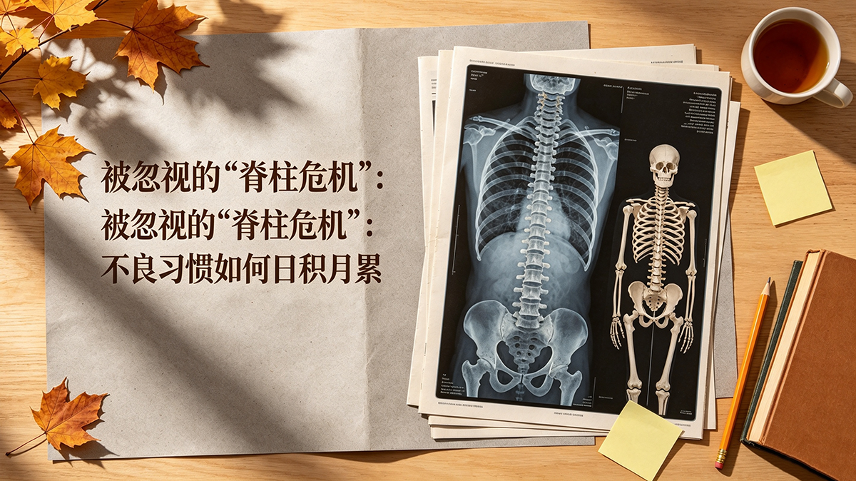 被忽视的“脊柱危机”：不良习惯如何日积月累