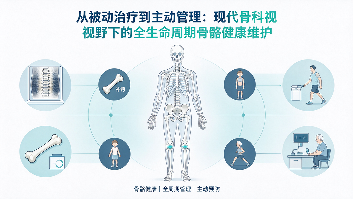 从被动治疗到主动管理：现代骨科视野下的全生命周期骨骼健康维护