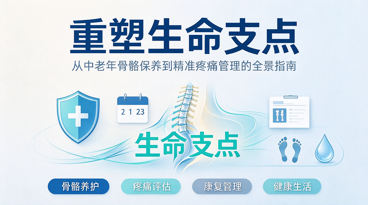 重塑生命支点：从中老年骨骼保养到精准疼痛管理的全景指南