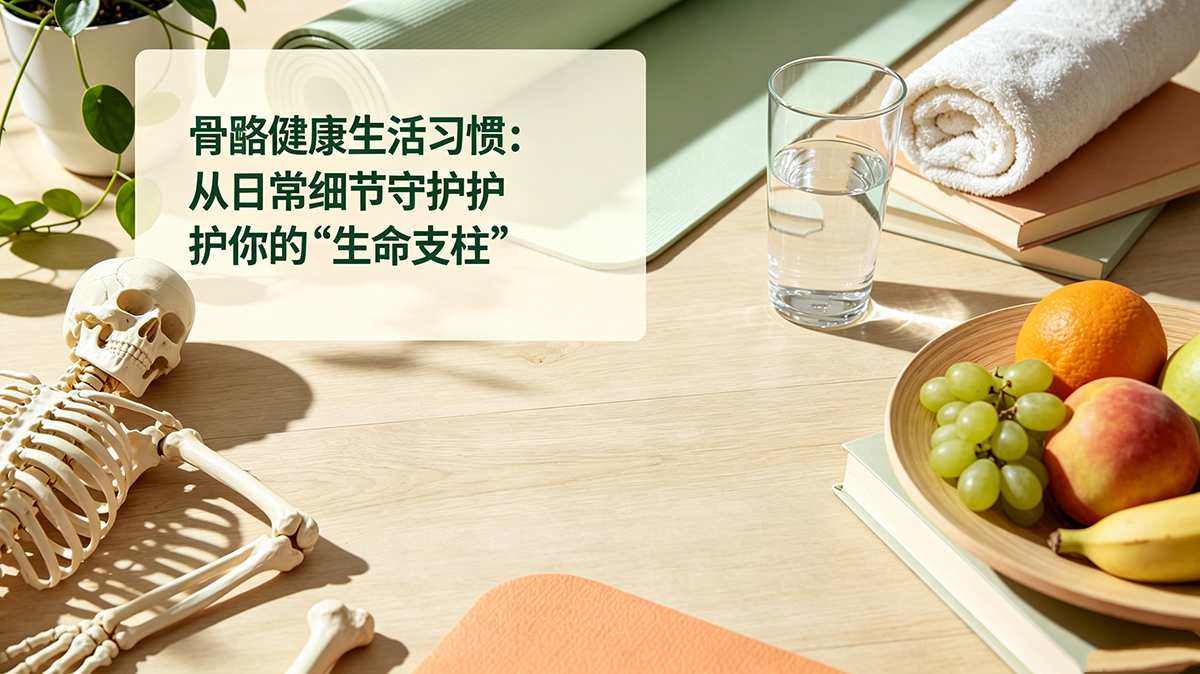 骨骼健康生活习惯：从日常细节守护你的“生命支柱”