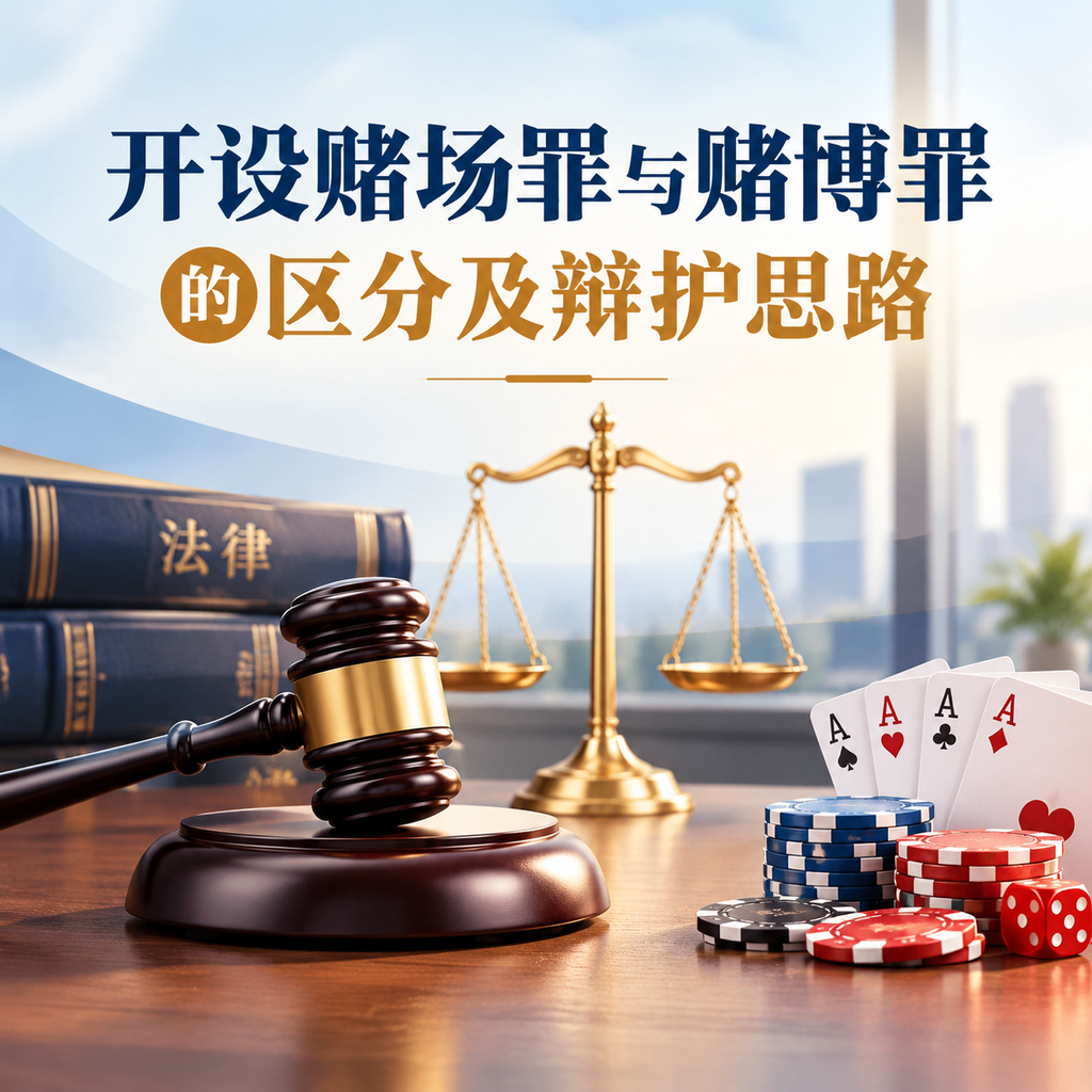 开设赌场罪与赌博罪的区分及辩护思路