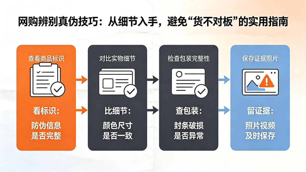 网购辨别真伪技巧：从细节入手，避免“货不对板”的实用指南
