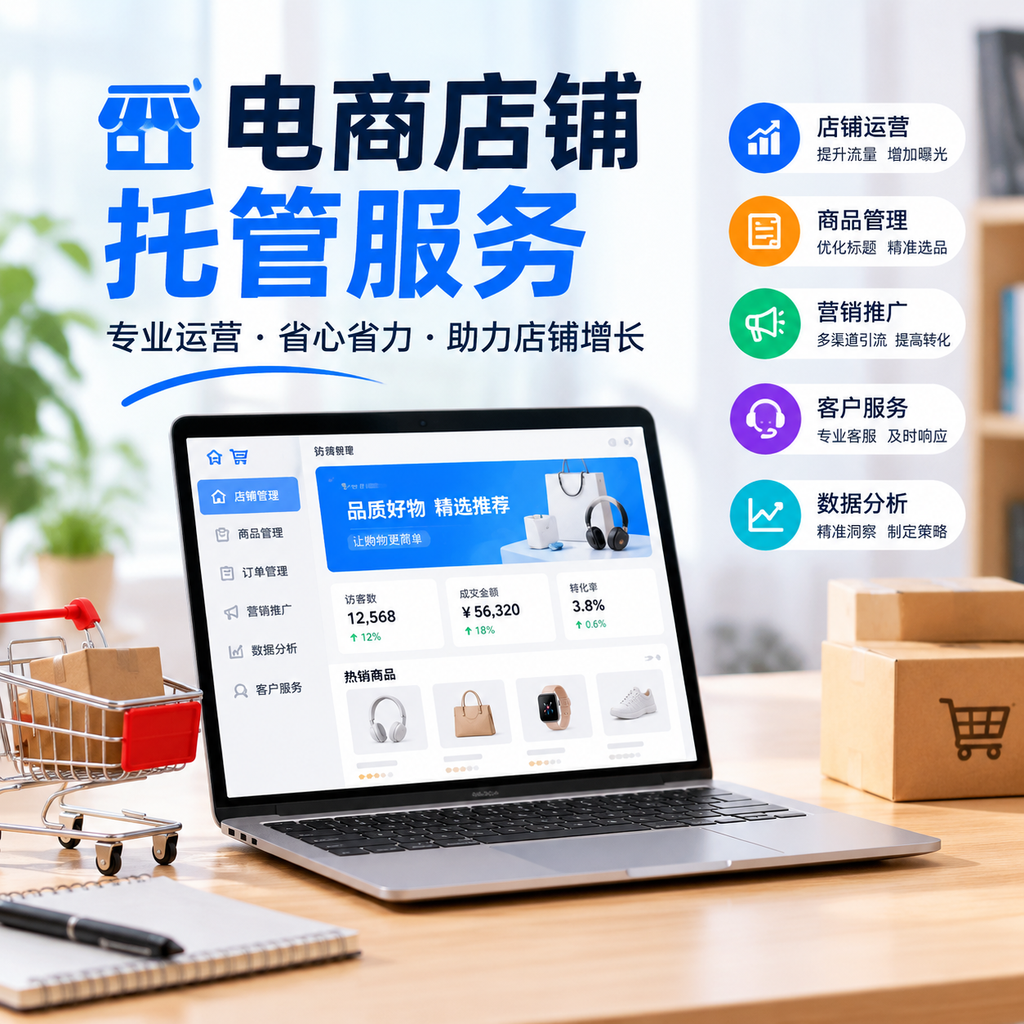 电商店铺托管服务内容详解：适合谁、管什么、怎么选才不踩坑