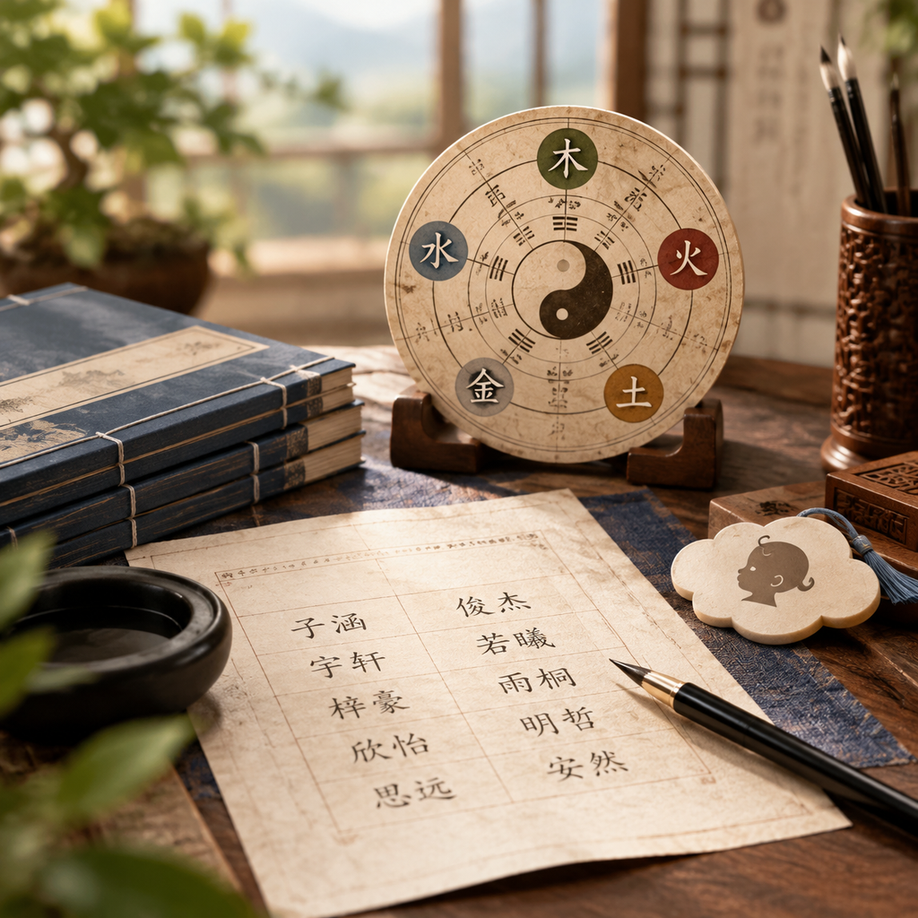 三才五格是迷信还是参考？起名学派别简析