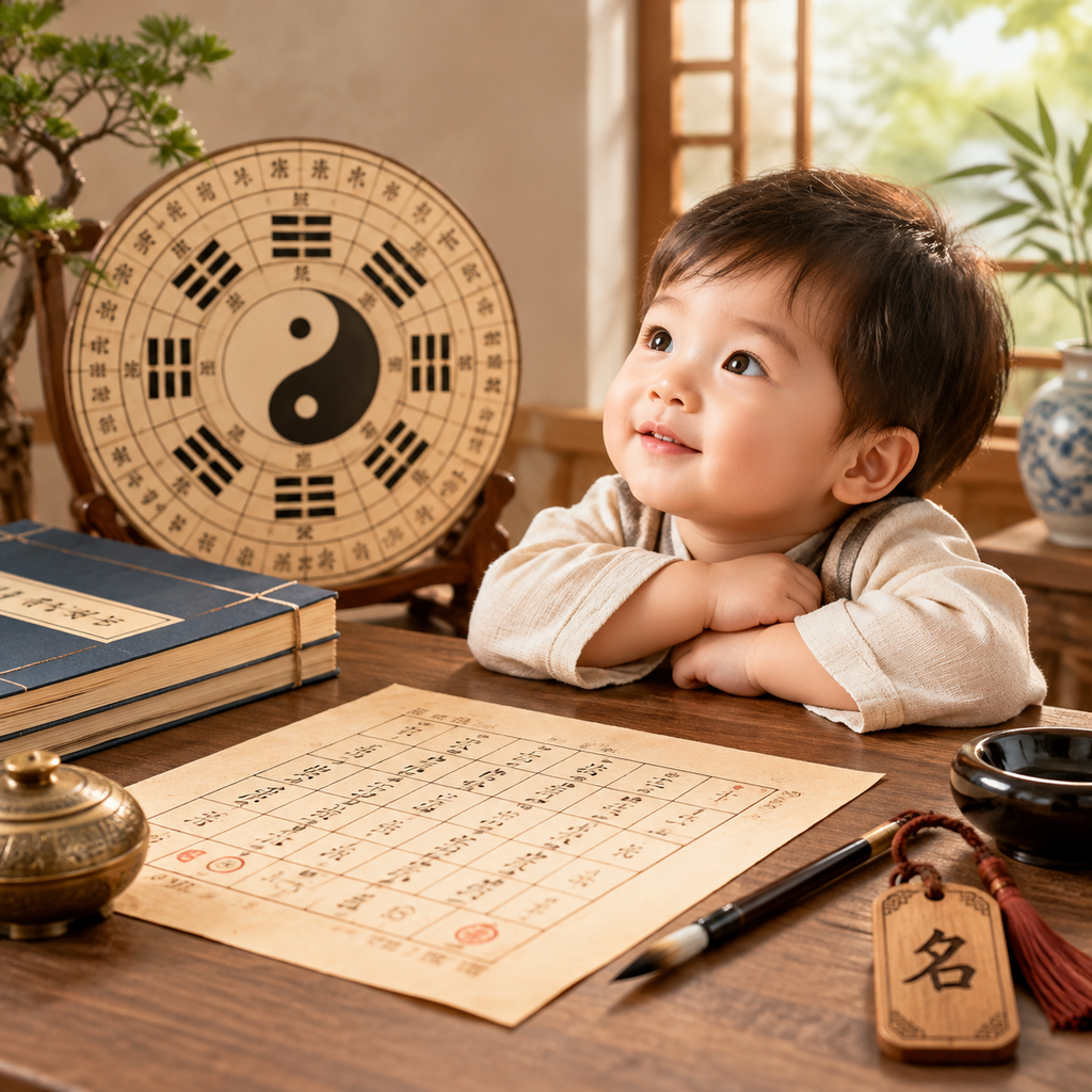 生辰八字与起名的关系：普通人也能看懂的基础逻辑
