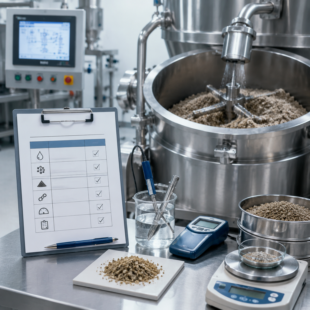 Wet-Granulation Endpoint Decisions: What Process Teams Should Measure and Record