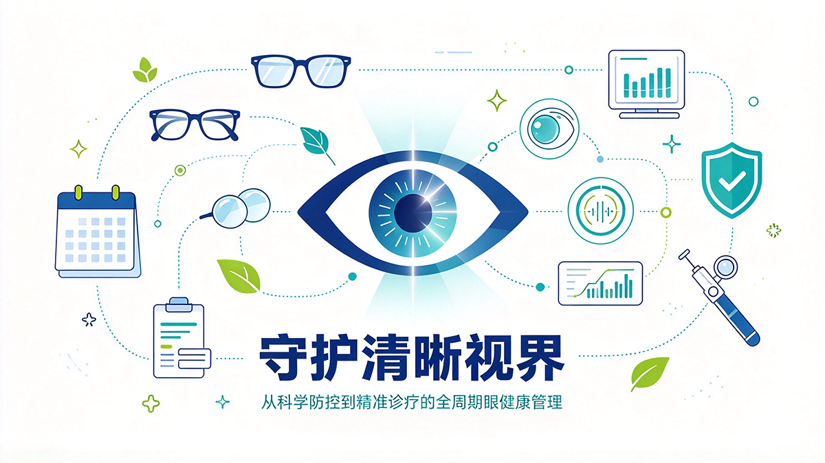 守护清晰视界：从科学防控到精准诊疗的全周期眼健康管理