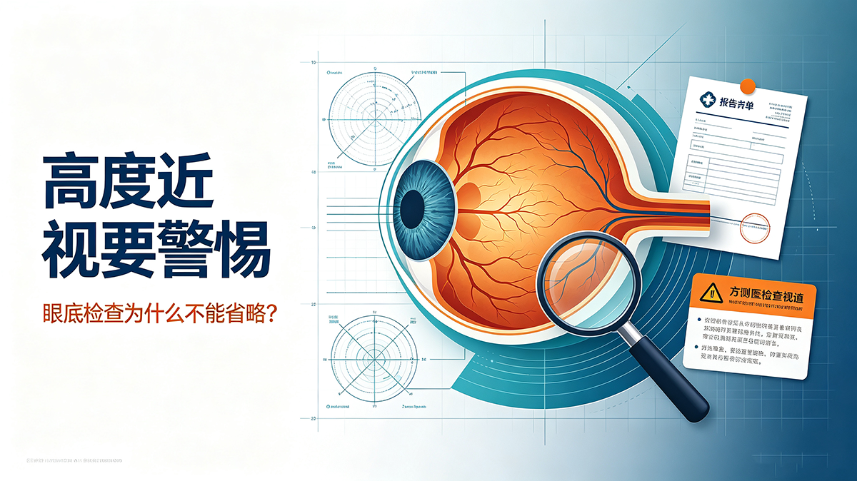 高度近视要警惕，眼底检查为什么不能省略？