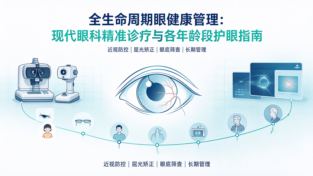 全生命周期眼健康管理：现代眼科精准诊疗与各年龄段护眼指南