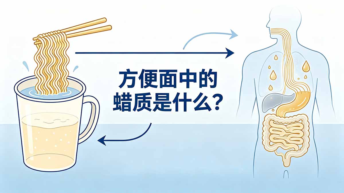 方便面含蜡、32天不消化？一次说清这个流传十余年的误解