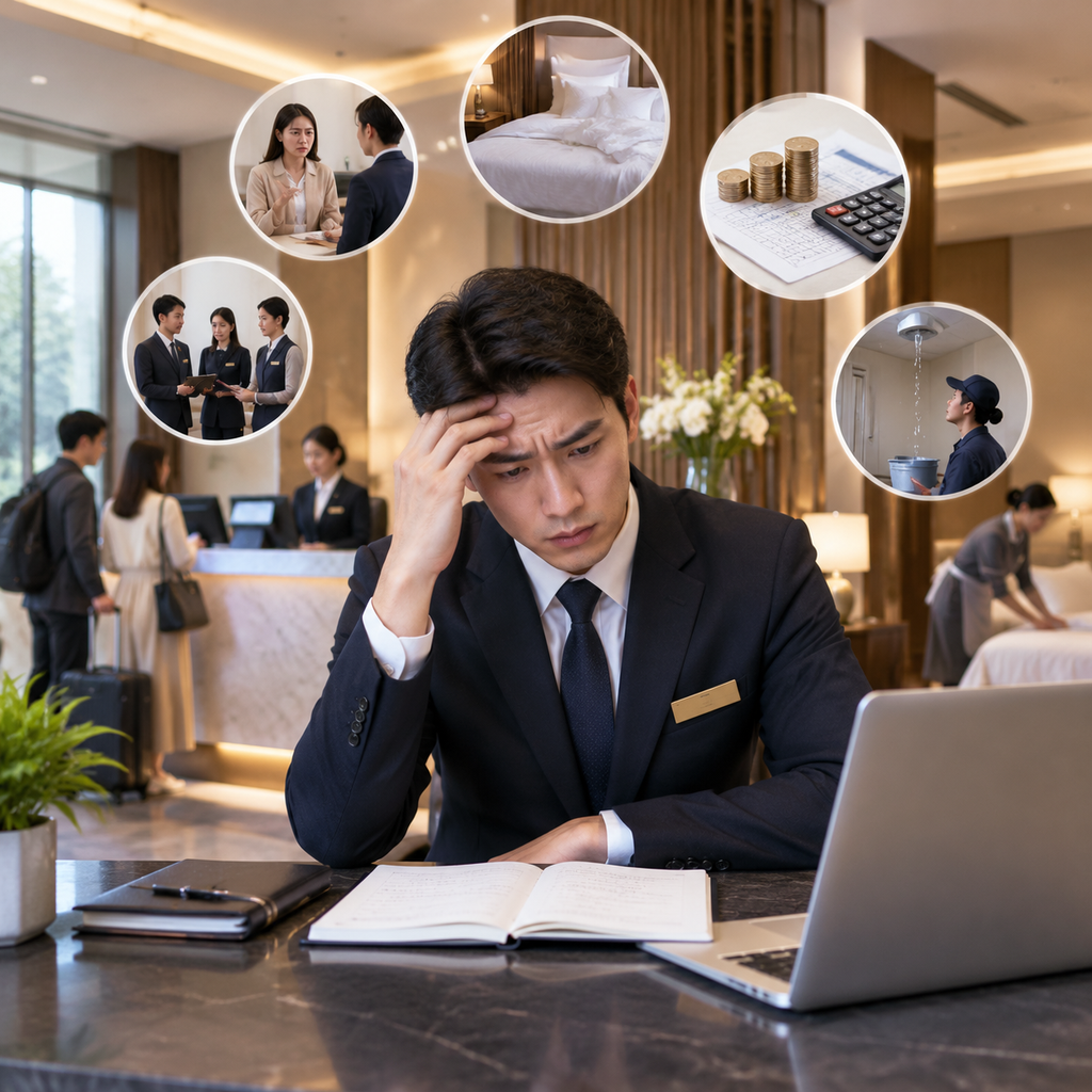 酒店开业后前三个月，最容易在哪几件事上失手