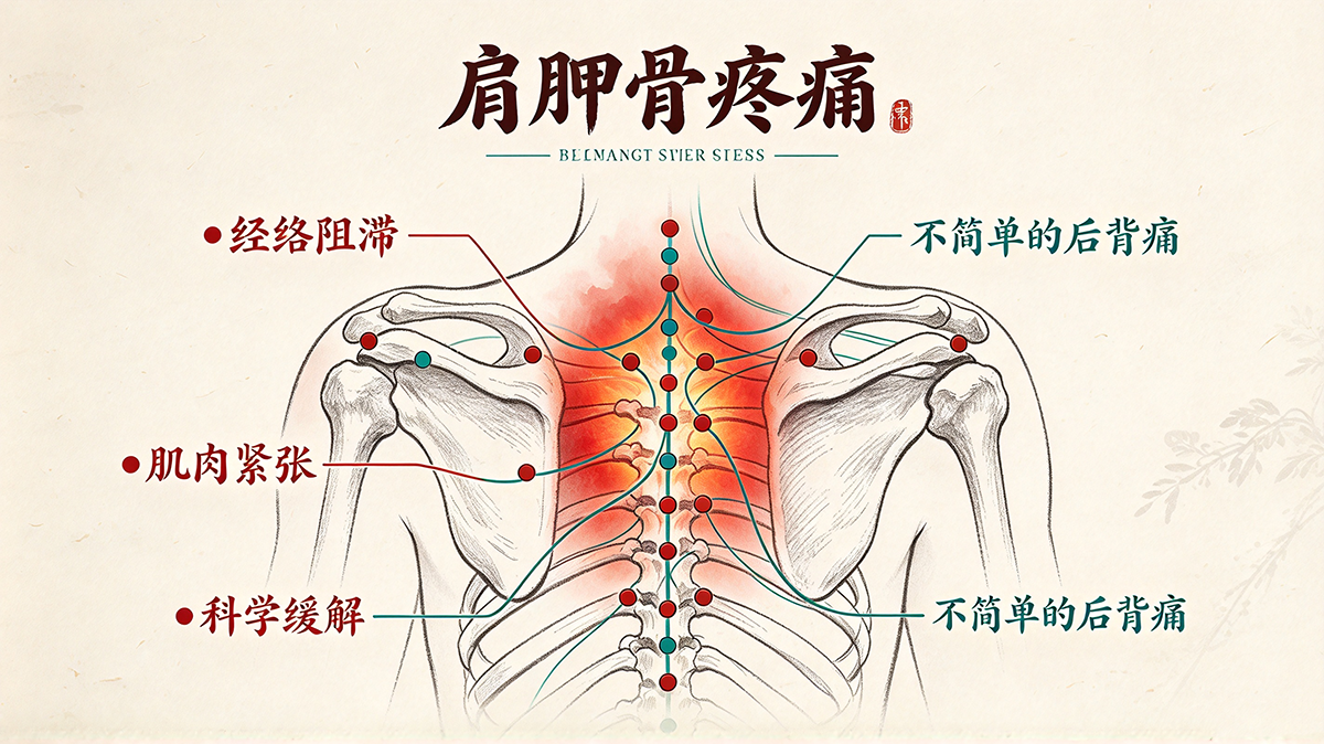 肩胛骨疼痛：不简单的“后背痛”，一文读懂成因与科学缓解之道