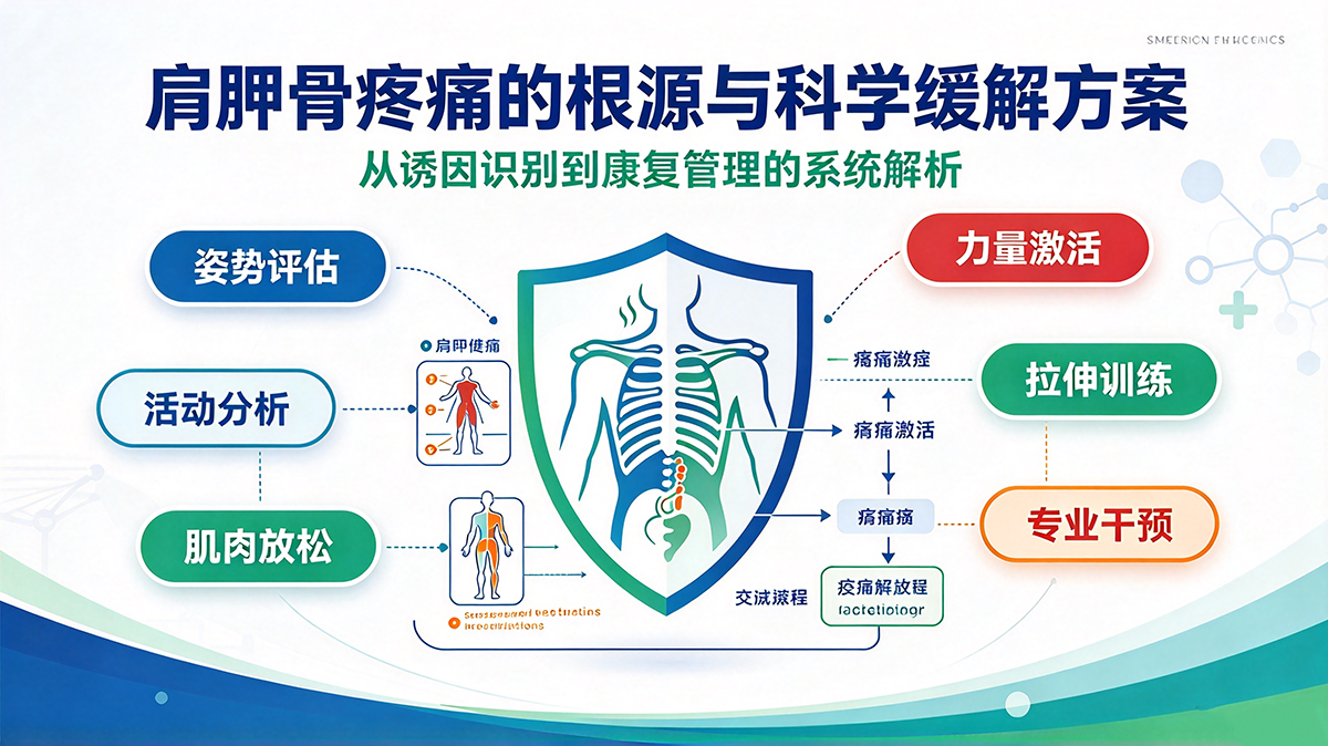 肩胛骨疼痛的根源与科学缓解方案