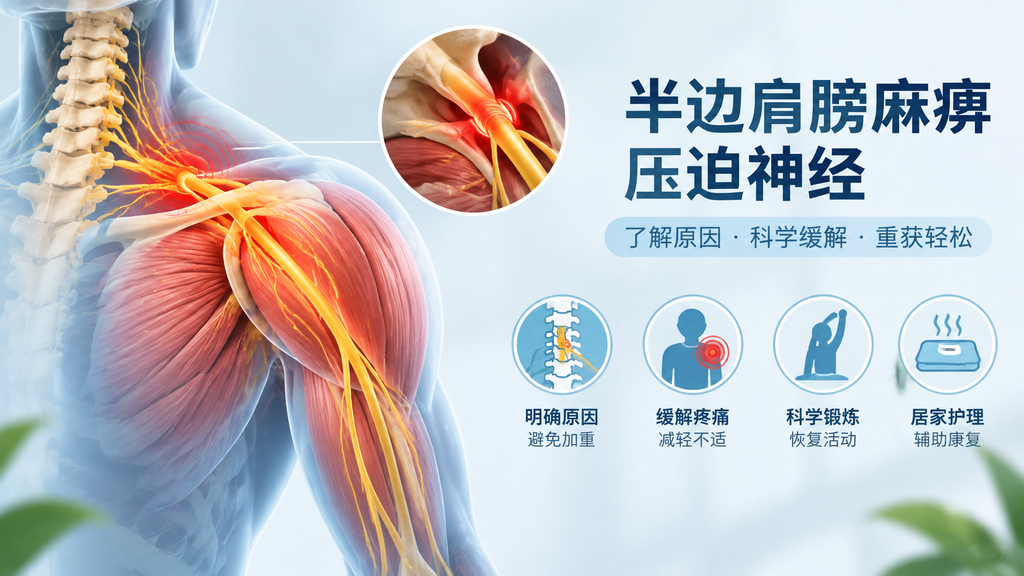 肩膀发麻背后：当神经“受困”与科学缓解之道