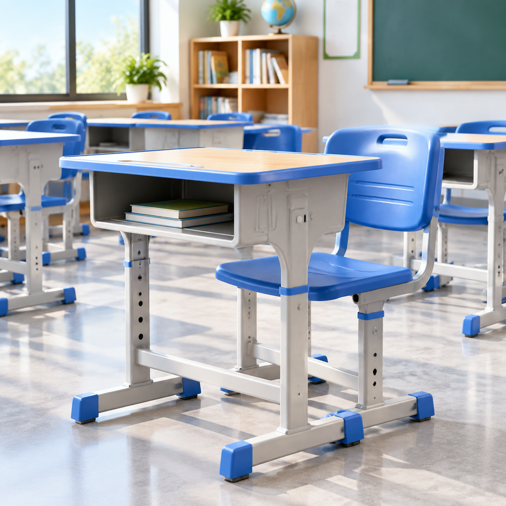 学校课桌椅怎么选？教育家具的安全与耐用标准