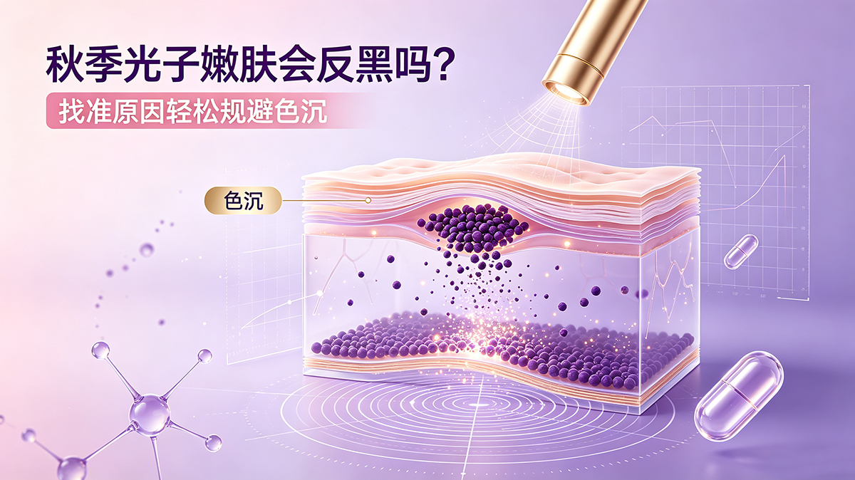秋季光子嫩肤会反黑吗？找准原因轻松规避色沉