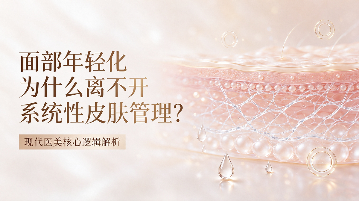 面部年轻化为什么离不开系统性皮肤管理？现代医美核心逻辑解析