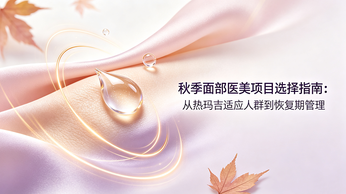 秋季面部医美项目选择指南：从热玛吉适应人群到恢复期管理