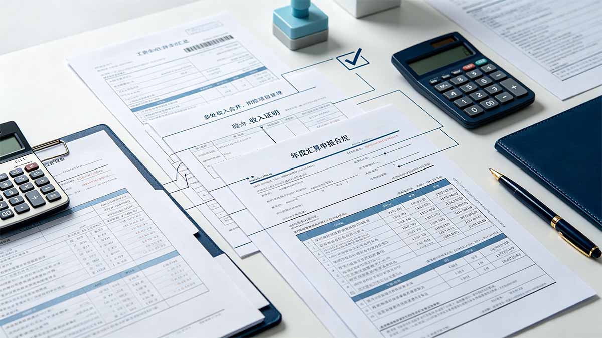 个人所得税综合所得汇算合规案例：多处收入合并与扣除合规避免补税