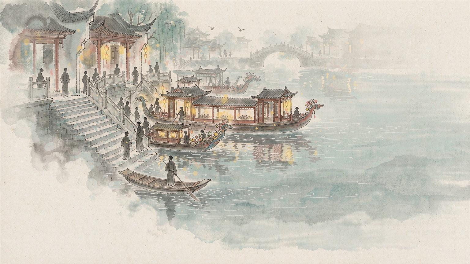 汴河游船联票与套票