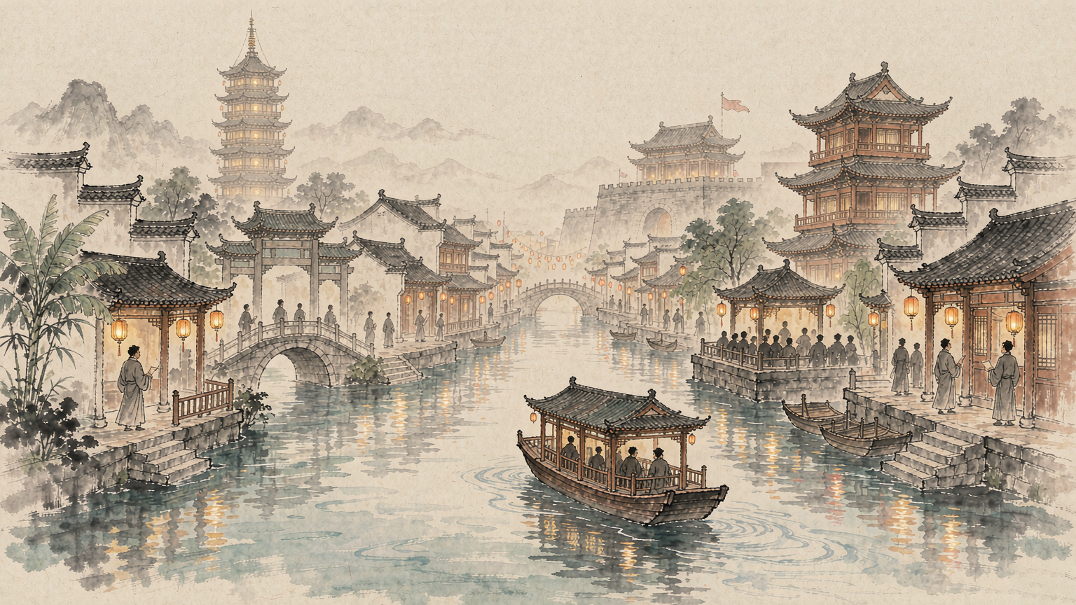 游船和周边景区怎么串联