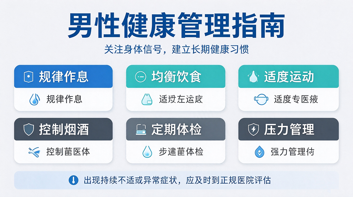 守护男性生命“腺”：从日常习惯筑起泌尿生殖健康防线