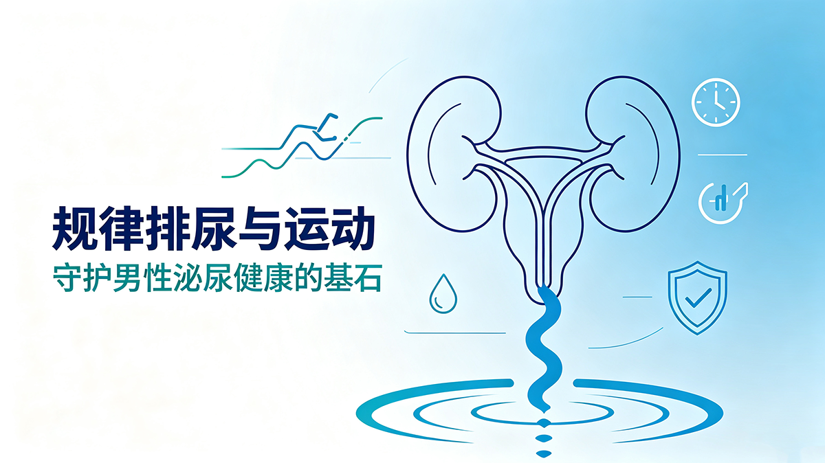 规律排尿与运动：守护男性泌尿健康的基石