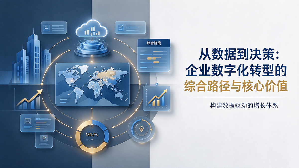从数据到决策：企业数字化转型的综合路径与核心价值