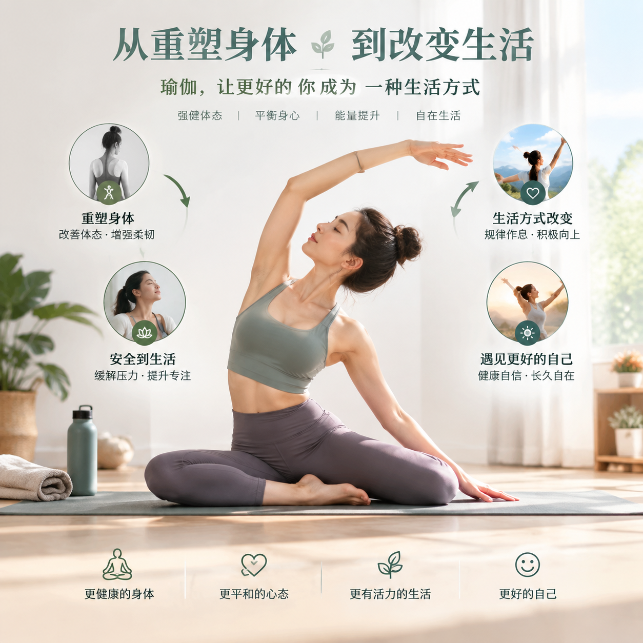 瑜伽能带来什么影响：从身体修复到生活方式的全面重塑