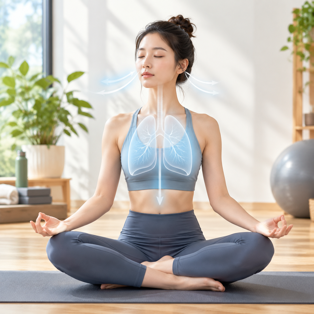 瑜伽体式里的呼吸法入门：用对呼吸才不会越练越累