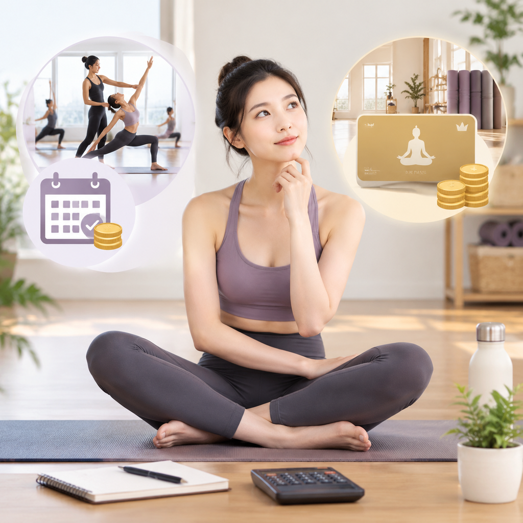 按次付费的瑜伽课和年卡有什么区别：给犹豫的人算笔账