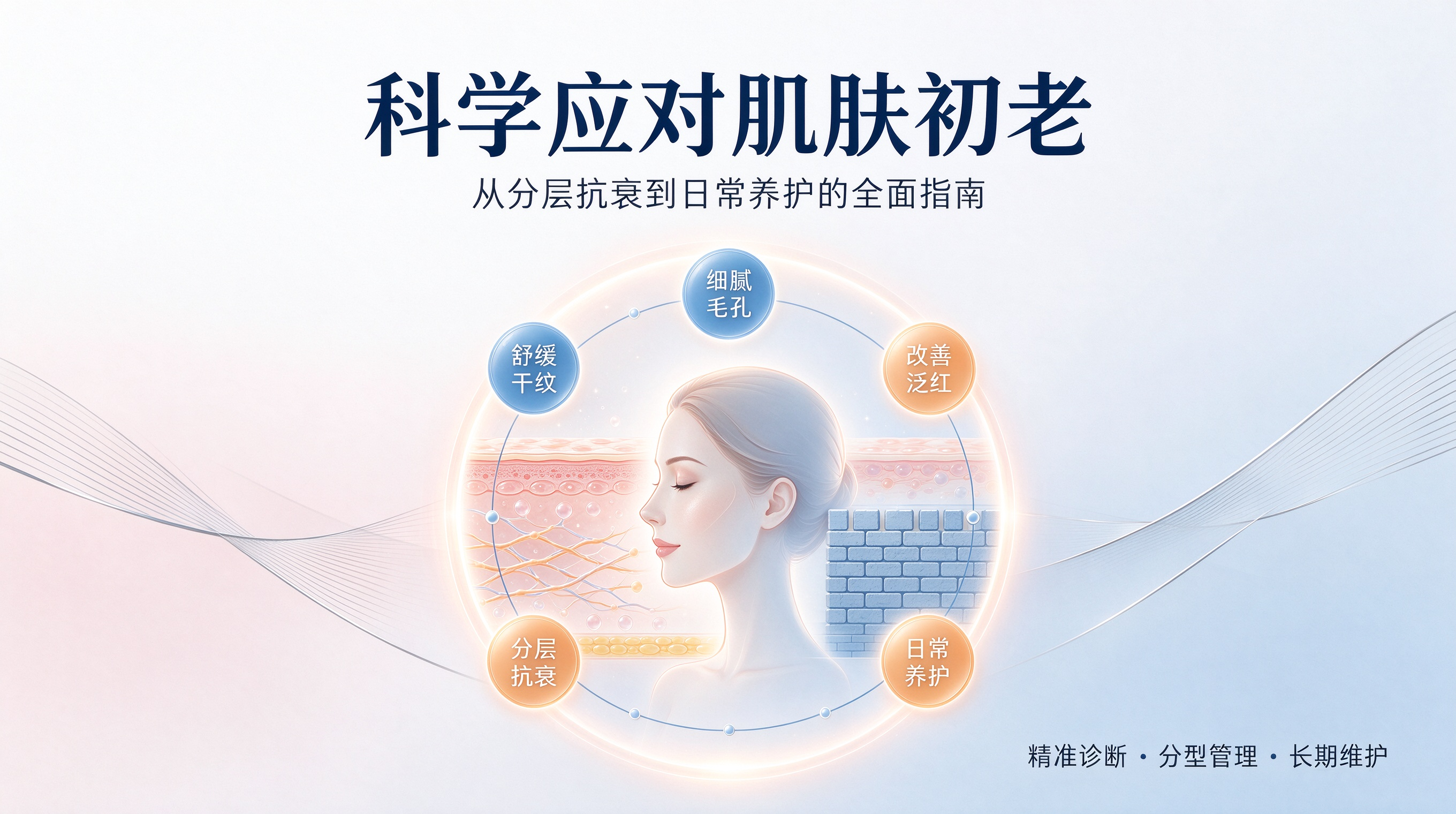 科学应对肌肤初老：从分层抗衰到日常养护的全面指南