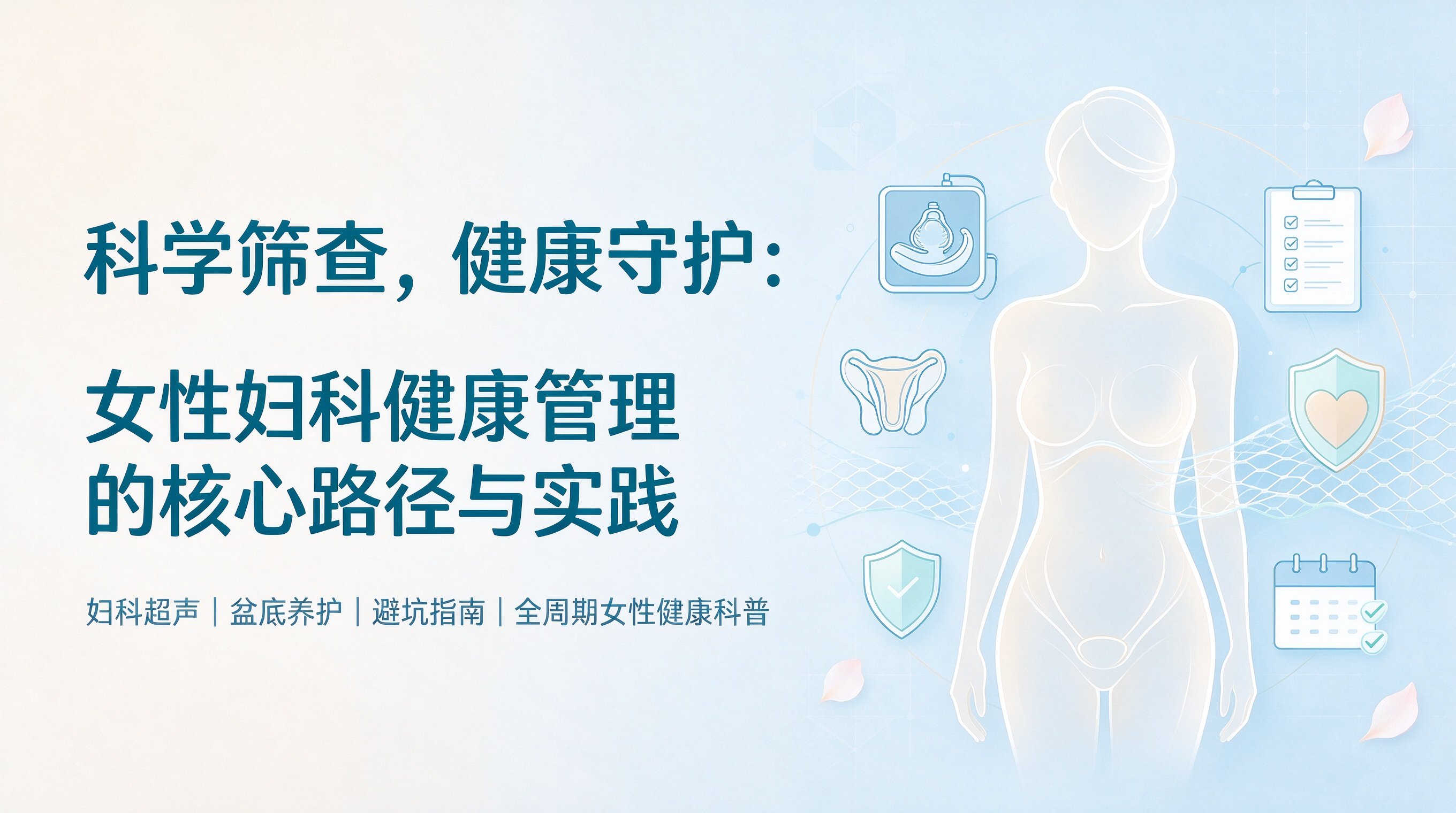 科学筛查，健康守护：女性妇科健康管理的核心路径与实践