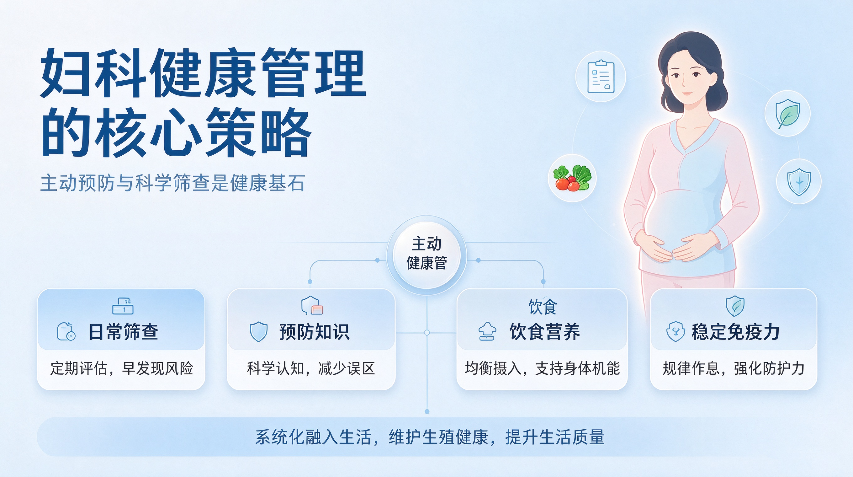 妇科健康管理的核心策略：主动预防与科学筛查是健康基石
