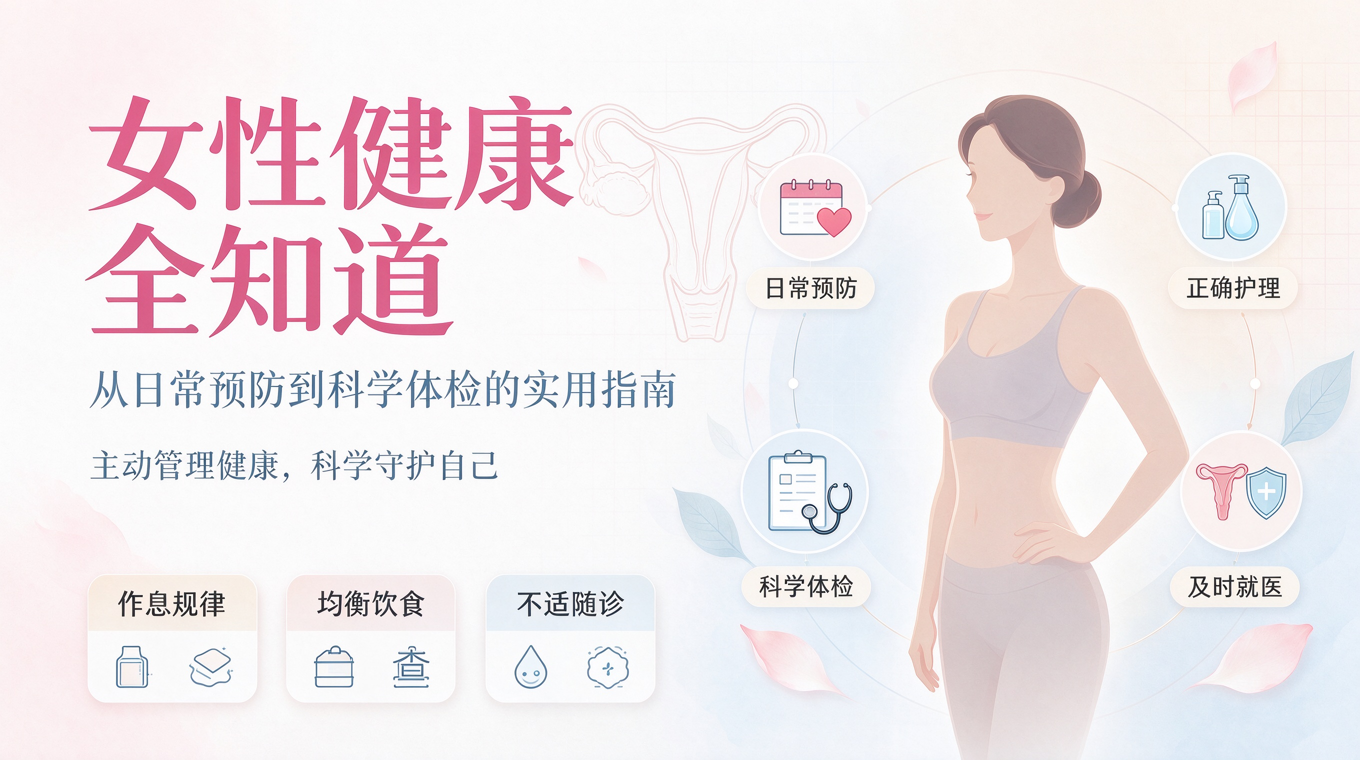 女性健康全知道：从日常预防到科学体检的实用指南