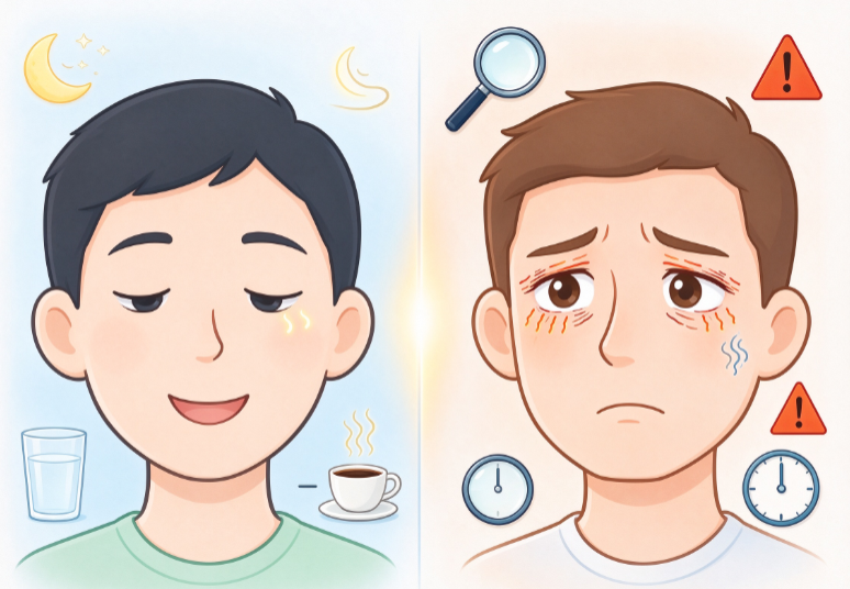 眼皮跳个不停别心慌：学会区分生理性眼睑震颤与需要留意的信号