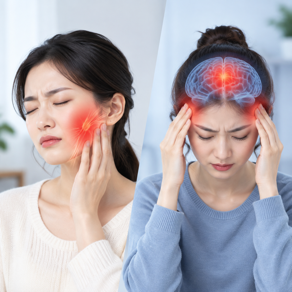 三叉神经痛和偏头痛如何区分？疼痛特点与发作规律不同