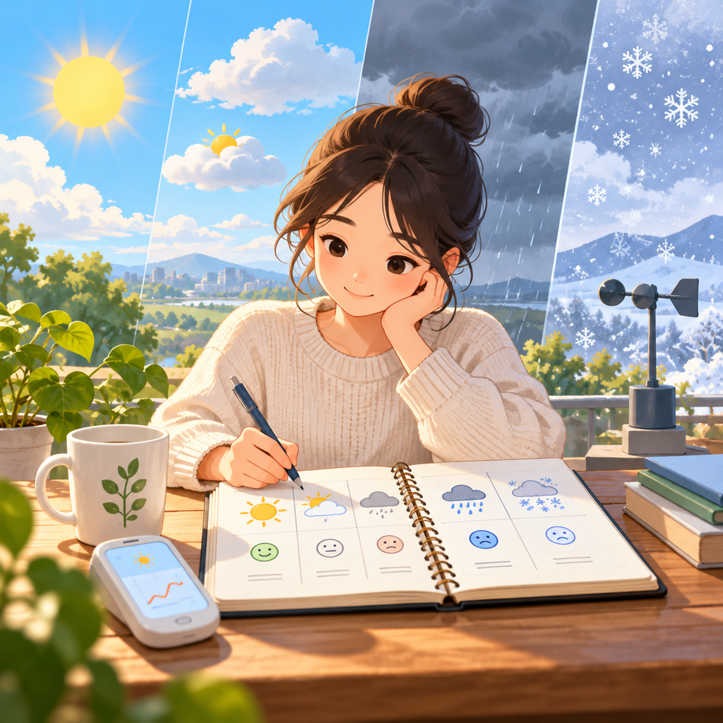 一到阴雨天就头疼脸胀？气象敏感与逐日记录方法