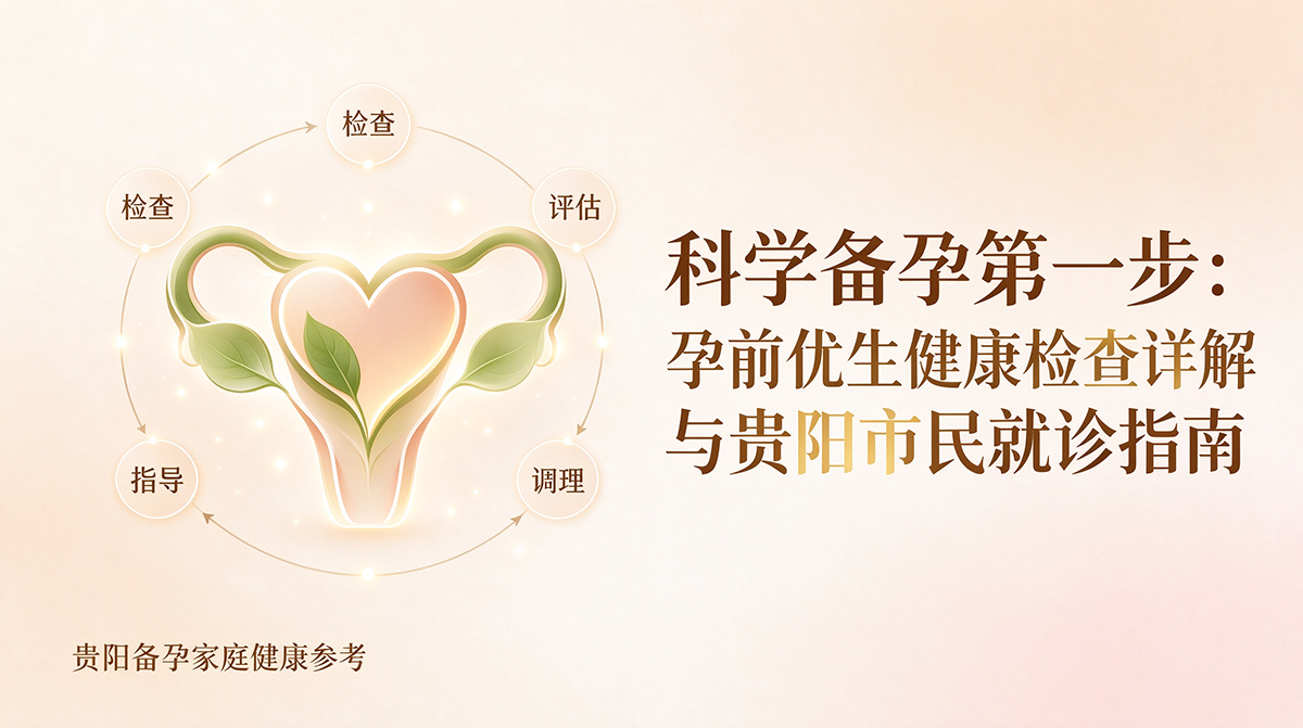 科学备孕第一步：孕前优生健康检查详解与贵阳市民就诊指南