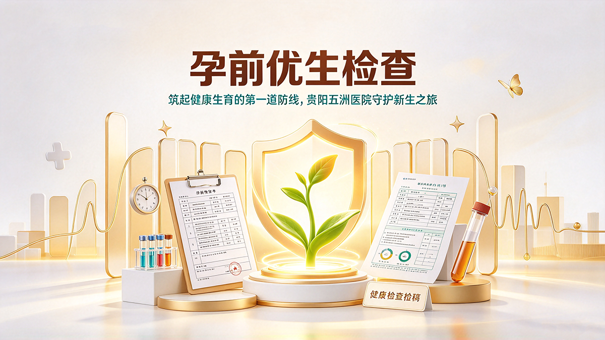 孕前优生检查：筑起健康生育的第一道防线，贵阳五洲医院守护新生之旅