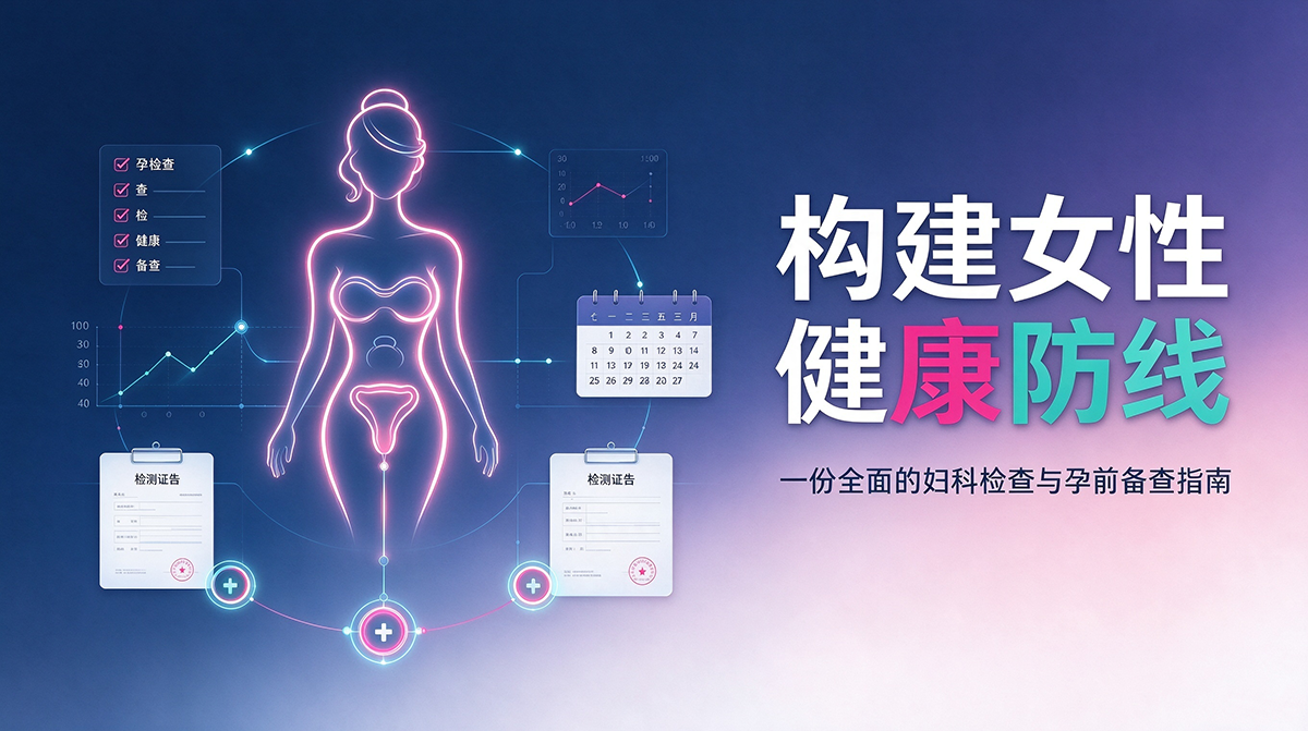 构建女性健康防线：一份全面的妇科检查与孕前备查指南