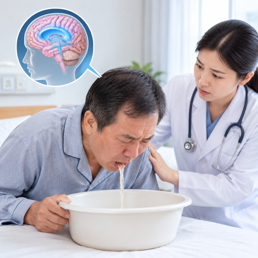 脑积水患者突发呕吐的识别与处理