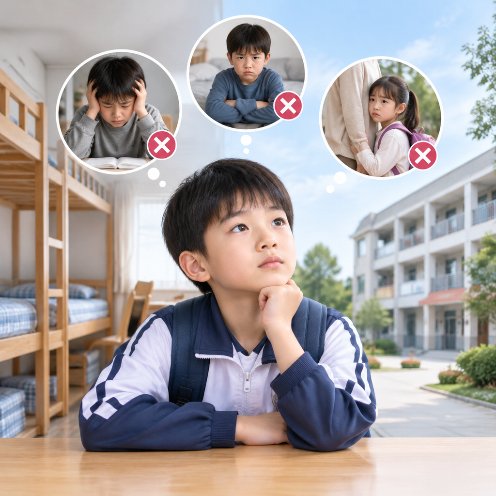 什么样的孩子适合全封闭寄宿？先排除三类不适应信号