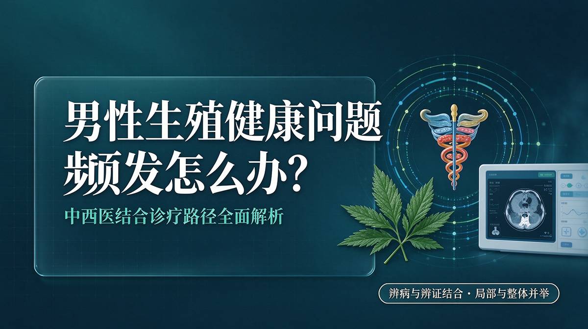 男性生殖健康问题频发怎么办？中西医结合诊疗路径全面解析